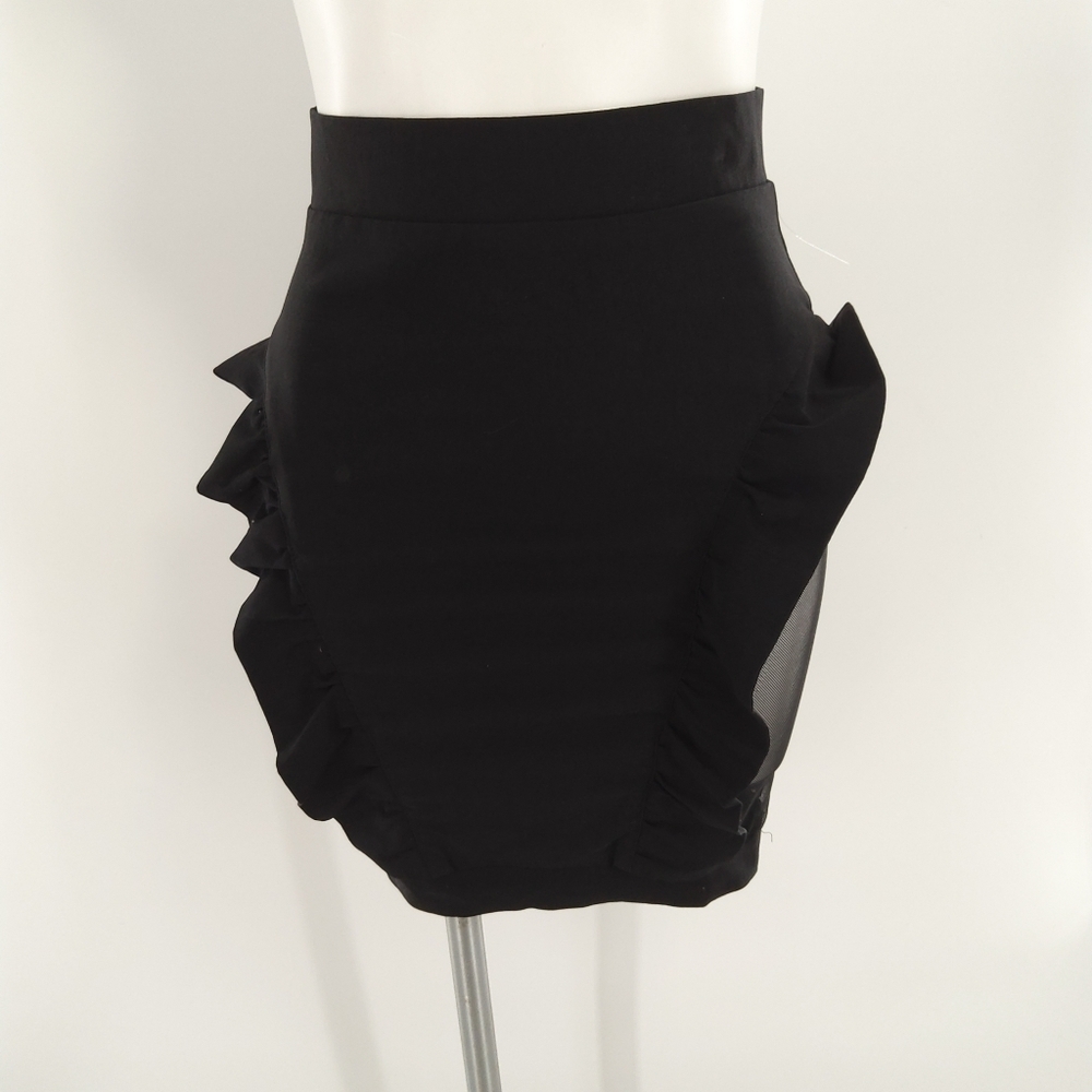 Discovery Black Mini Skirt